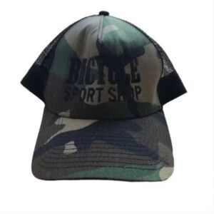 New Era Camo Bicycle Sports Shop Trucker Hat
